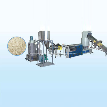 plastic bags granulating machine